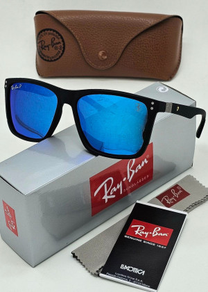 Набор мужские солнцезащитные очки, коробка, чехол + салфетки 109171