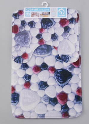 Коврик для ванны и туалета 2шт 138510