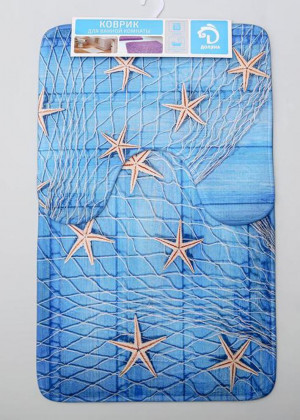 Коврик для ванны и туалета 2шт 138518