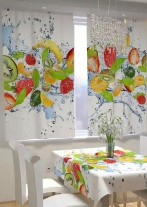 Фотошторы для кухни 142527