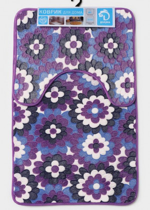 Коврик для ванны и туалета 2шт 148740