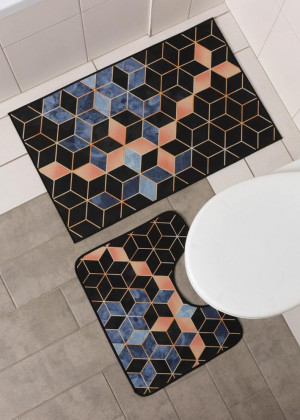 Коврик для ванны и туалета 2шт 148743