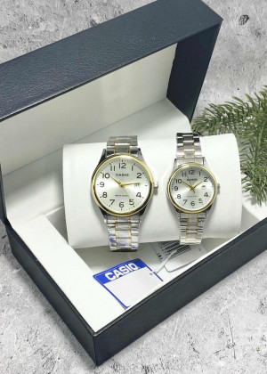 Подарочный набор часы для мужчин и для женщин + коробка 151160