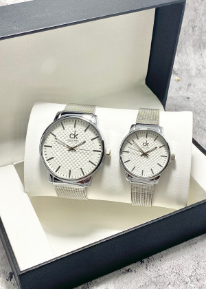 Подарочный набор часы для мужчин и для женщин + коробка 151171