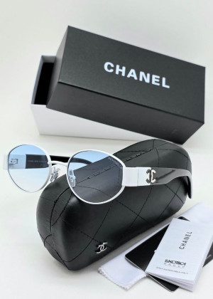 Набор женские солнцезащитные очки, коробка, чехол + салфетки 160029