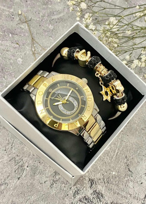 Подарочный набор для женщин часы и браслет+ коробка 161633
