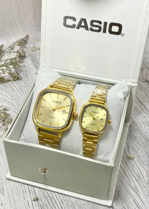 Подарочный набор часы для мужчин и для женщин + коробка 161759