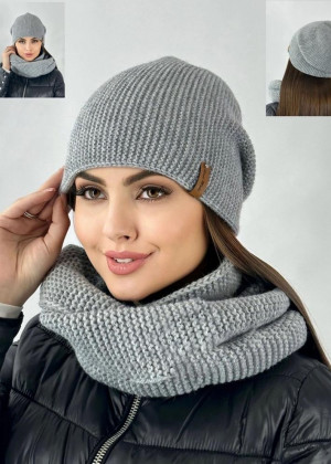 Шапка + шарф 2в1 164228