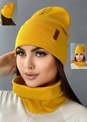 Шапка + шарф 2в1 164245