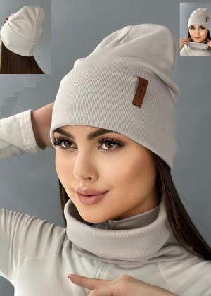 Шапка + шарф 2в1 164250