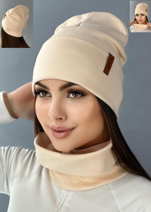 Шапка + шарф 2в1 164251