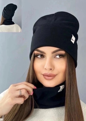 Шапка + шарф 2в1 164274