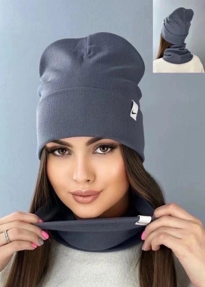 Шапка + шарф 2в1 164275