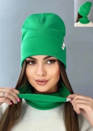 Шапка + шарф 2в1 164276