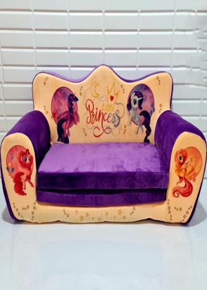 Детское мягкое раскладное кресло - кровать 166522