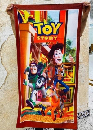 Полотенце детское для бани и для пляжа 170659