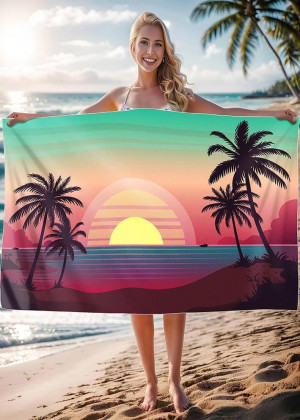 Полотенце для бани и для пляжа 170679