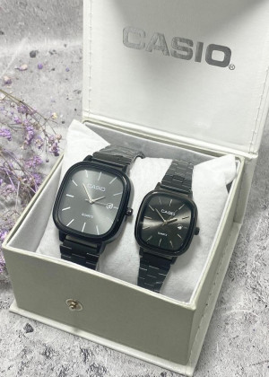 Подарочный набор часы для мужчин и для женщин + коробка 170892