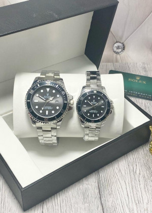 Подарочный набор часы для мужчин и для женщин + коробка 170900