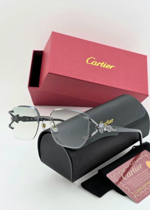 Набор женские солнцезащитные очки, коробка, чехол + салфетки 172573