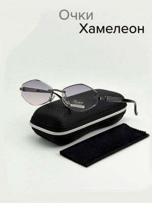 Набор женские солнцезащитные очки, коробка, чехол + салфетки 178069